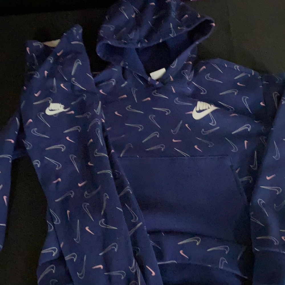 Girls Nike Hoodie and Legging Set Size L (14/16)